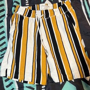 Striped shorts for men